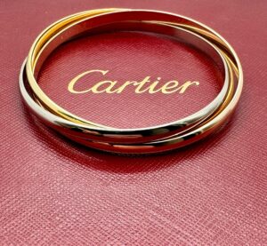 bracciale Cartier trinity in oro 3 colori